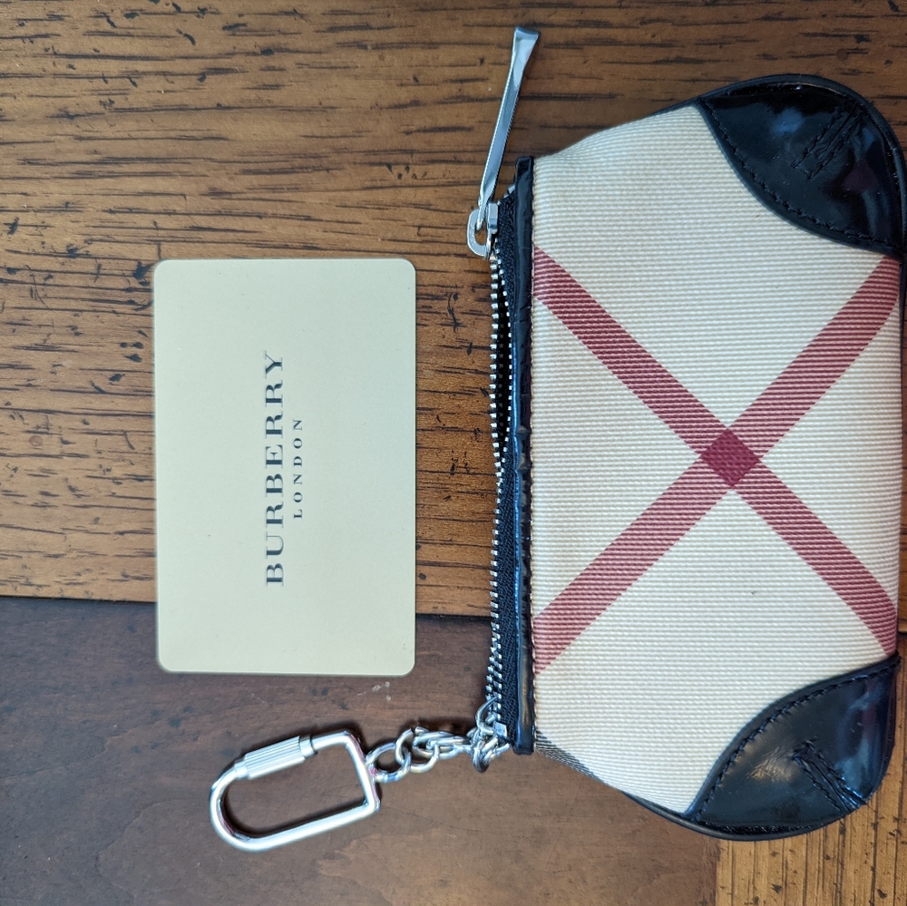 Burberry Coin Purse with Keychain
